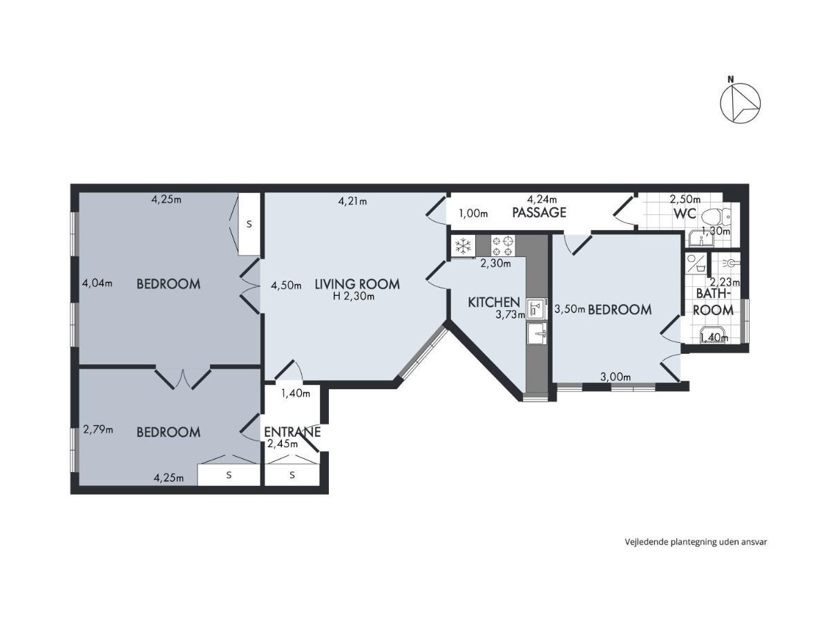 Sanders Stage - Endearing Three-Bedroom Apartment Near Nyhavn كوبنهاجن المظهر الخارجي الصورة